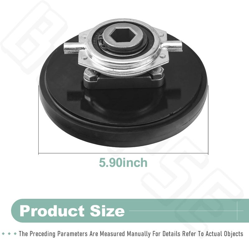BERPSE 532437281 Friction Wheel Subassembl Weed Eater Compatible with Husqvarna Lawn Mowers WELRV1 WE261 - Image 2